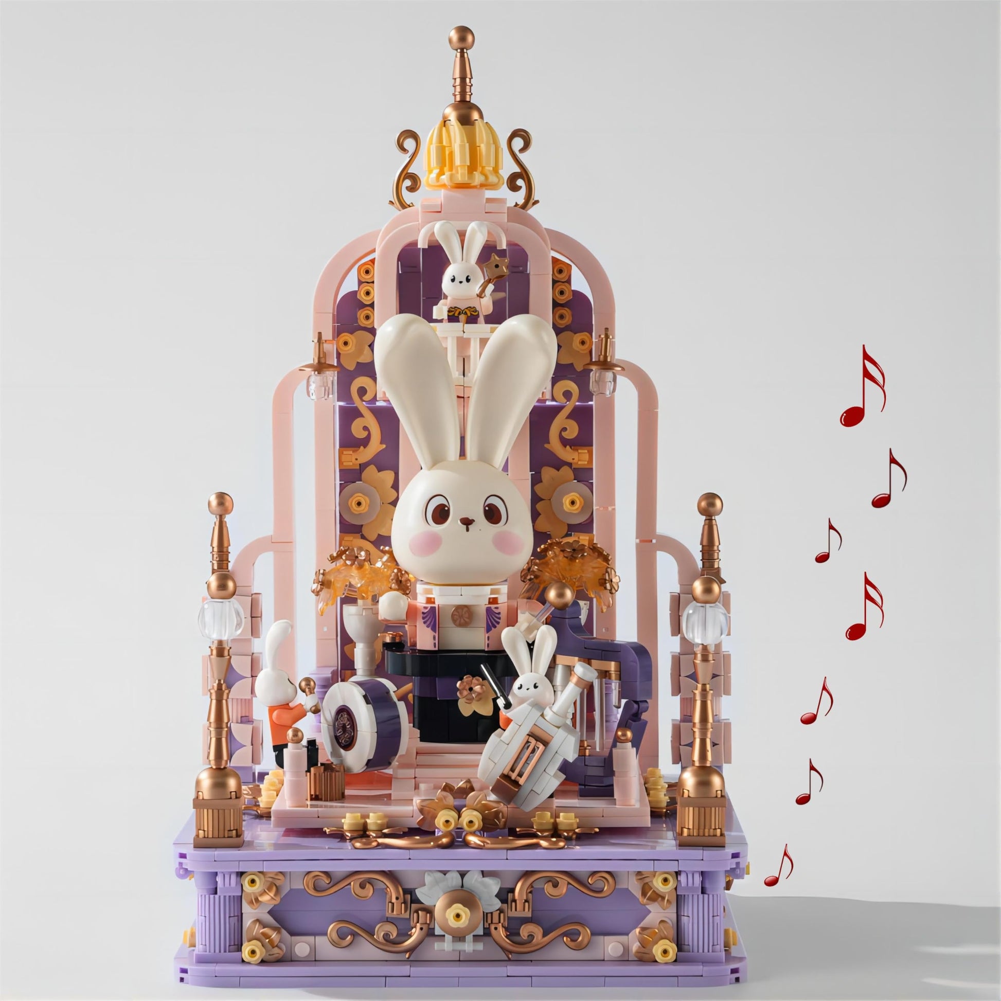Yushinv Music Hall Building Set 1547pcs with Gift Box?Architecture Building Set Toy, Gift for Adults and Kids (Music Hall)
