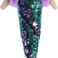 Aurora® Enchanting Sea Sparkles™ Sequin Sparkles™ Jenna Stuffed Doll - Imaginative Play with Magical Companions - Perfect for Kid's Birthdays