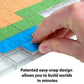 Monster Protectors Adventure Terrain- 50 Piece Water Tile Expansion Pack- Hand-Painted ¬ Tile Set- Easy Snap Creates Amazing Tabletop Terrain in