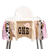 CIEQR Cowgirl Highchair Banner 1st Birthday