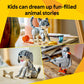 LEGO Creator 3 in 1 Playful Cat Toy - Building Toy with 3 Building Options, Cat, Dog, or Pigeon - Birthday Gift for Kids - Animal Figures for Kids