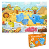 GIVEITALL Jigsaw Puzzle for Kids Ages 3-8 Year Old,36 Piece Elephant Puzzle