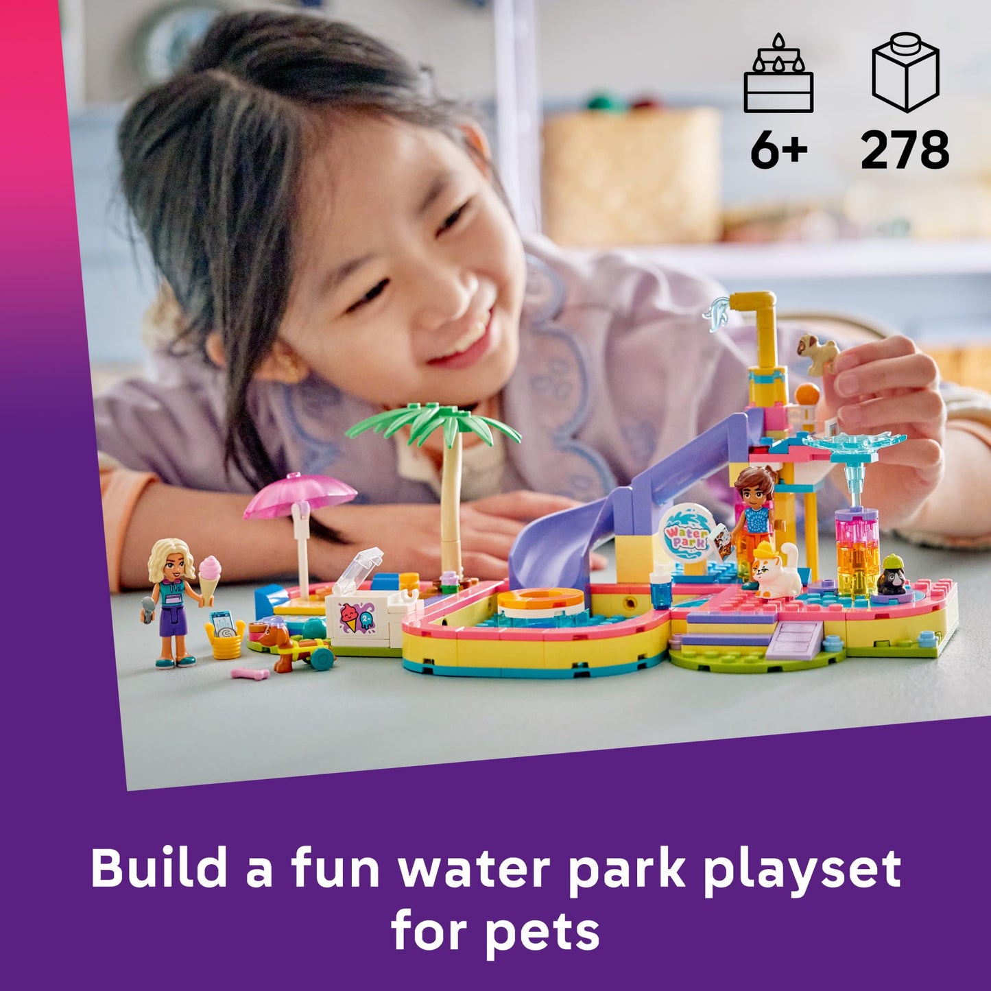 LEGO Friends Fun Water Park Day 42676