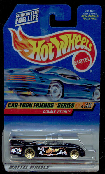 Hot Wheels 1999-987 Car-toon Friends Series 3 of 4 Double Vision 1:64 Scale