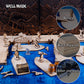 CZYY DND Rowboat Miniatures, Set of 2 Wooden Gridded Miniature Terrain
