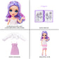 Rainbow High Fantastic Fashion Violet Willow - Purple 11” Fashion Doll and Playset with 2 Complete Doll Outfits, and Fashion Play Accessories, for