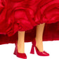 Mattel Disney Descendants: The Rise of Red - Queen of Hearts Fashion Doll with Movie-Inspired Royal Gown & Accessories, Includes Doll Stand