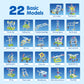 JOVA Klever Kits 36-in-1 Motor Robotic Kits, Make Your Own Kids Craft Kits Educational STEM Toys for Ages 8-13 Boys and Girls, Science Gifts for 8