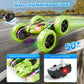 Zalneo Remote Control Car - 4WD 360° Flip Double?Sided RC Stunt Car LED Light Bar & USB?C Modular Battery, Off?Road Toys for Boys Ages 6?12, Birthday