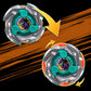 Beyblade X Sneak Attack Battle Set with Beystadium Arena, Rampart Aegis GB & Cutter Shinobi LF, 2 Right-Spinning Takara Tomy Battling Tops Game Toys