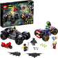 LEGO DC Batman Joker's Trike Chase 76159 Super-Hero Cars and Motorcycle Playset, Mini Shooting Batmobile Toy, for Fans of Batman, Robin, The Joker