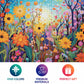 Cross & Glory | Jigsaw Puzzles for Adults | Sarah's Secret Garden Adventure