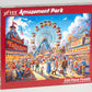 Vermont Christmas Company Amusement Park Jigsaw Puzzle 550 Piece - Large Pieces - Fully Interlocking & Randomly Shaped - 24" x 18"