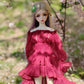 QGYDYH Bjd Doll Clothes,Ball Jointed Doll Clothes,Handmade,Fashion Dresses?Gowns, for 1/3 1/4 bjd Doll (red c, 1/3)