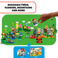LEGO Super Mario Creativity Toolbox Maker Set 71418, Create Your Own Levels with Figures, Grass, Desert and Lava Builds, Starter Course Expansion, Toy