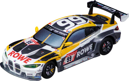 Carrera Hybrid Racing Car BMW M4 GT3 ROWE Racing, No.99 1:50 Scale Front and Rear Lights USB-C Rechargeable RC Additional Vehicle