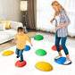 HONEY JOY Stepping Stones for Kids, Non-Slip Turtle Jumping Balance Stone, Obstacle Courses Coordination Game, Motor Skills, Indoor Outdoor Stackable