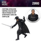 Boss Fight Studio Hero H.A.C.K.S. Zorro, Wave 1 Action Figure - Highly Articulated Figurine with Accessories Including Bullwhip, Rapier, Hat, Cape