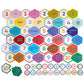 Eeboo Numbers Hexagon Pairs Puzzle, 1 EA