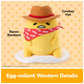 GUND Sanrio Gudetama The Lazy Egg Cowboy 9-Inch Western Themed Stuffed Toy
