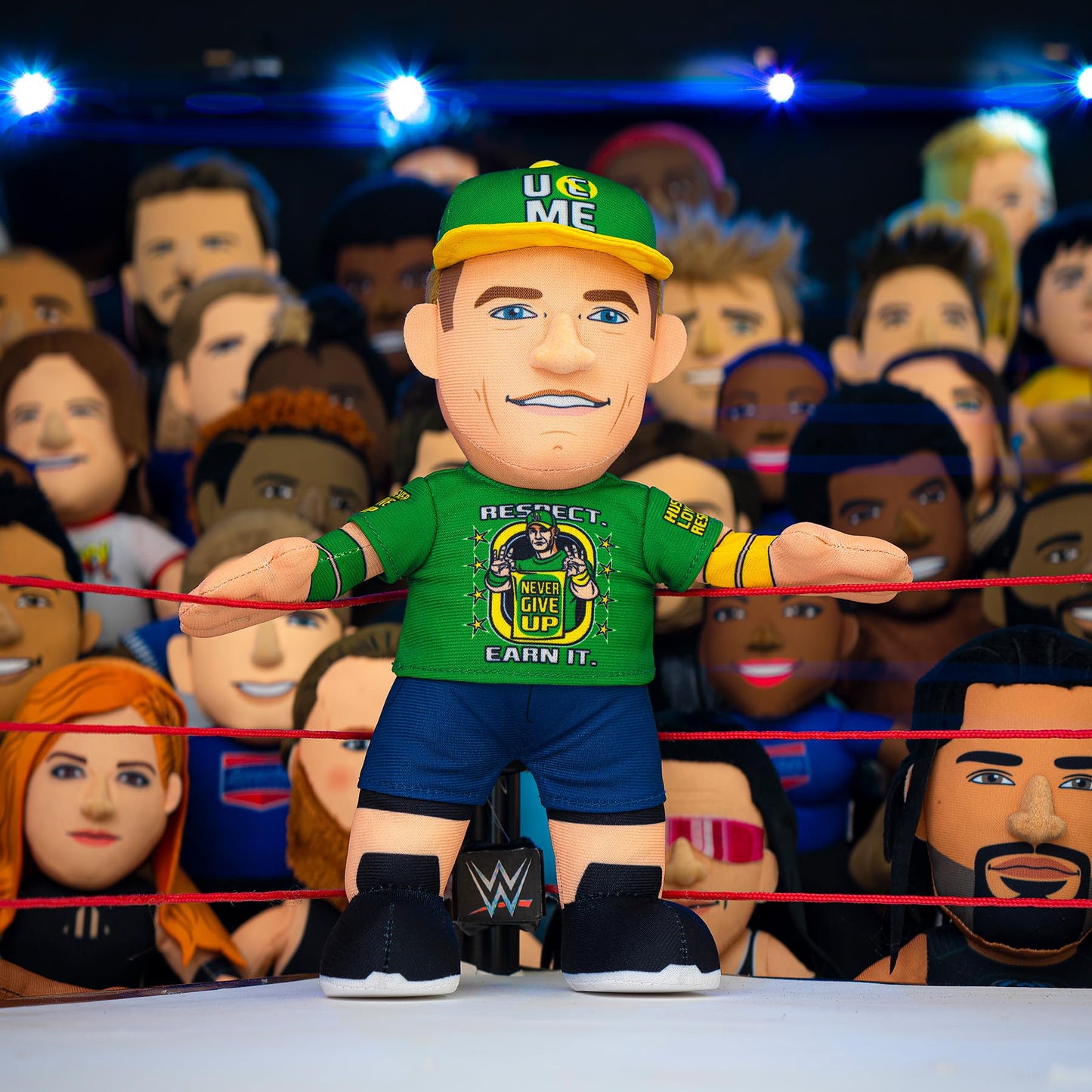 Bleacher Creatures WWE John Cena UCME 10" Plush Figure- A Wrestling Legend for Play or Display