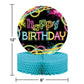 Creative Converting Glow Party Birthday Centerpiece 9 inch x 12 inch, Multicolor, One Size, 318138
