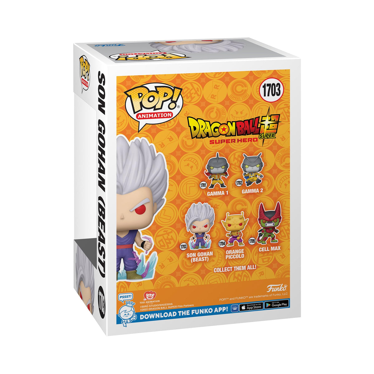 Funko POP! Dragon Ball Super: Super Hero - Gohan (1 in 6 Chase Chance)