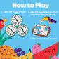 Educational Insights Frida's Fruit Fiesta - ABC Matching Games for Kids Ages 4-8, Alphabet Bingo Game for Kids, Toddler Board Games and Fine Motor