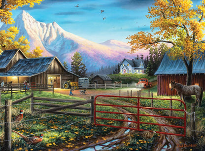 Buffalo Games Charles Black,Western Lifestyle,1000 Piece Puzzle for Adults