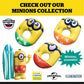 BigMouth Inc Minions Dive Toys for Pool - 3 Pack Kids Underwater Swimming Toy Set, Soft Neoprene Dive Sticks for Swim Practice, Pool Games & Summer