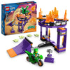 LEGO City Stuntz Dunk Stunt Ramp Challenge, 2in1 Action Set with Self-Driving Dinosaur Motorcycle Toy and Stunt Rider, Fun Activity for Kids, Boys