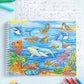 Animal Habitats Sticker and Coloring Book. 9 Habitats with Stickers and Coloring Pages. Engaging, Educational, Interactive, Fun, and Colorful.