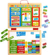 Melissa & Doug My First Daily Magnetic Calendar, Classroom Calendar for Kids Activities with Weather & Seasons, Preschool Toys for Girls & Boys Ages