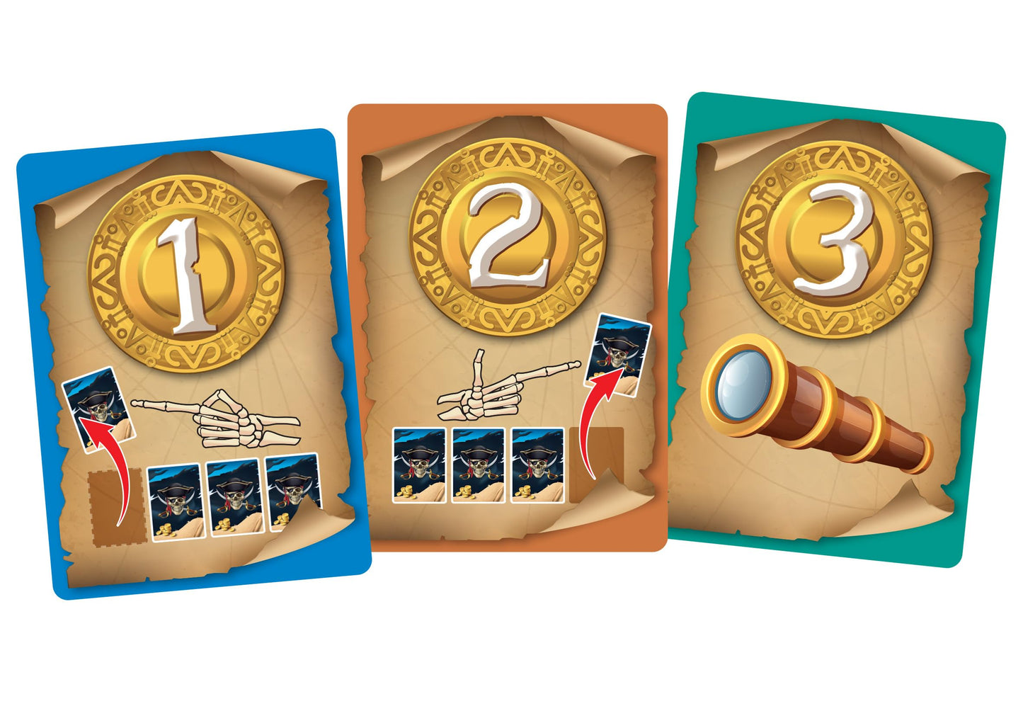Outset Media Skullduggery - A Game of Treasure and Treachery - for 2 to 6 Players Ages 8 and up
