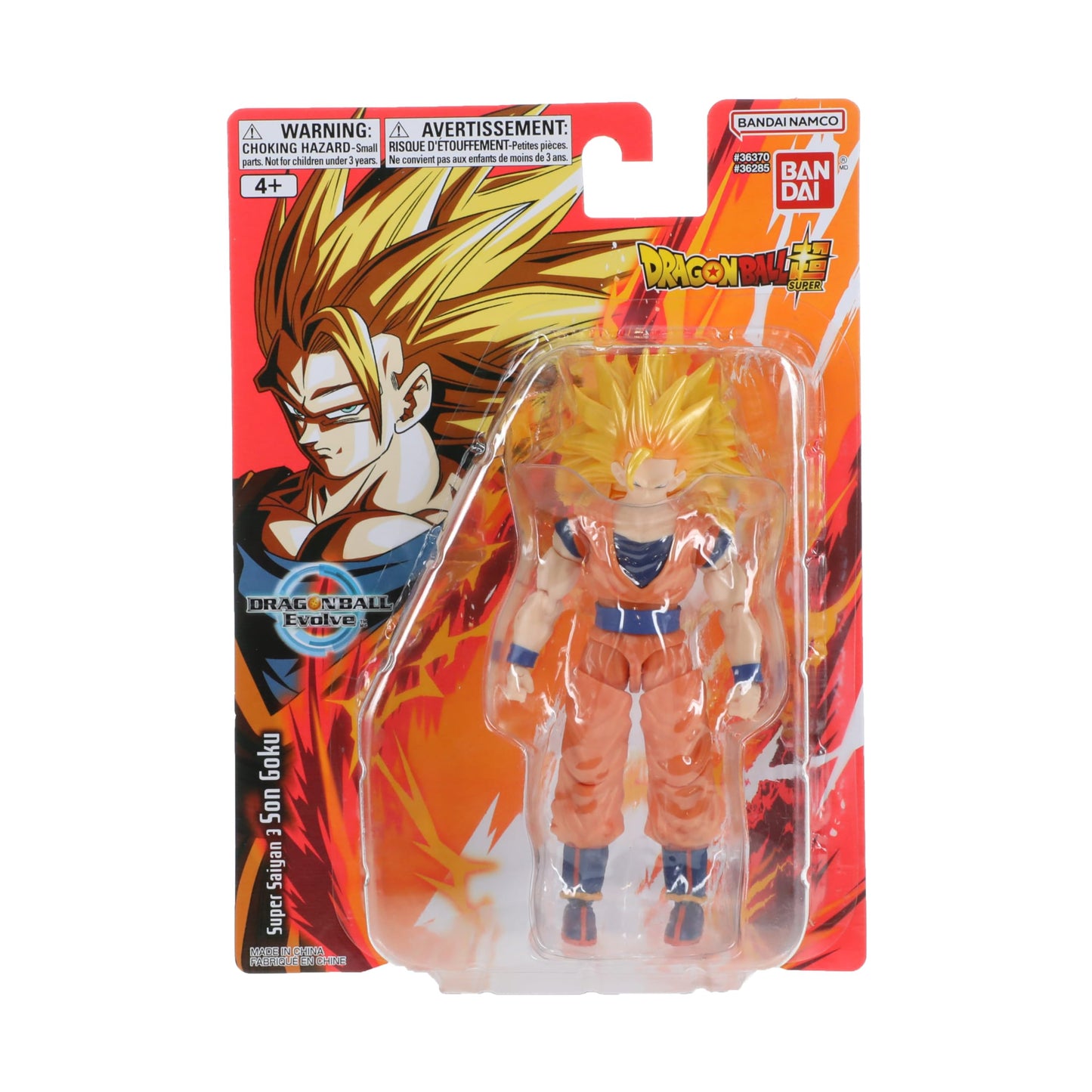Dragon Ball Super Evolve - 5" Super Saiyan 3 Son Goku Action Figure