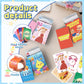 Kids Card Games, Go Fish,Old Maid,Crazy 8s,Memory Match,Slap Jack,War, Cards Game Bulk for Kids Toddlers, Fun Game for Family Game Night Table Games
