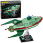 Brickcraft Futurama Planet Express Ship Brick Building Kit (382-Piece Set), Sci-Fi Collectible Display Model, Futuristic Toy Brick Set for Adults