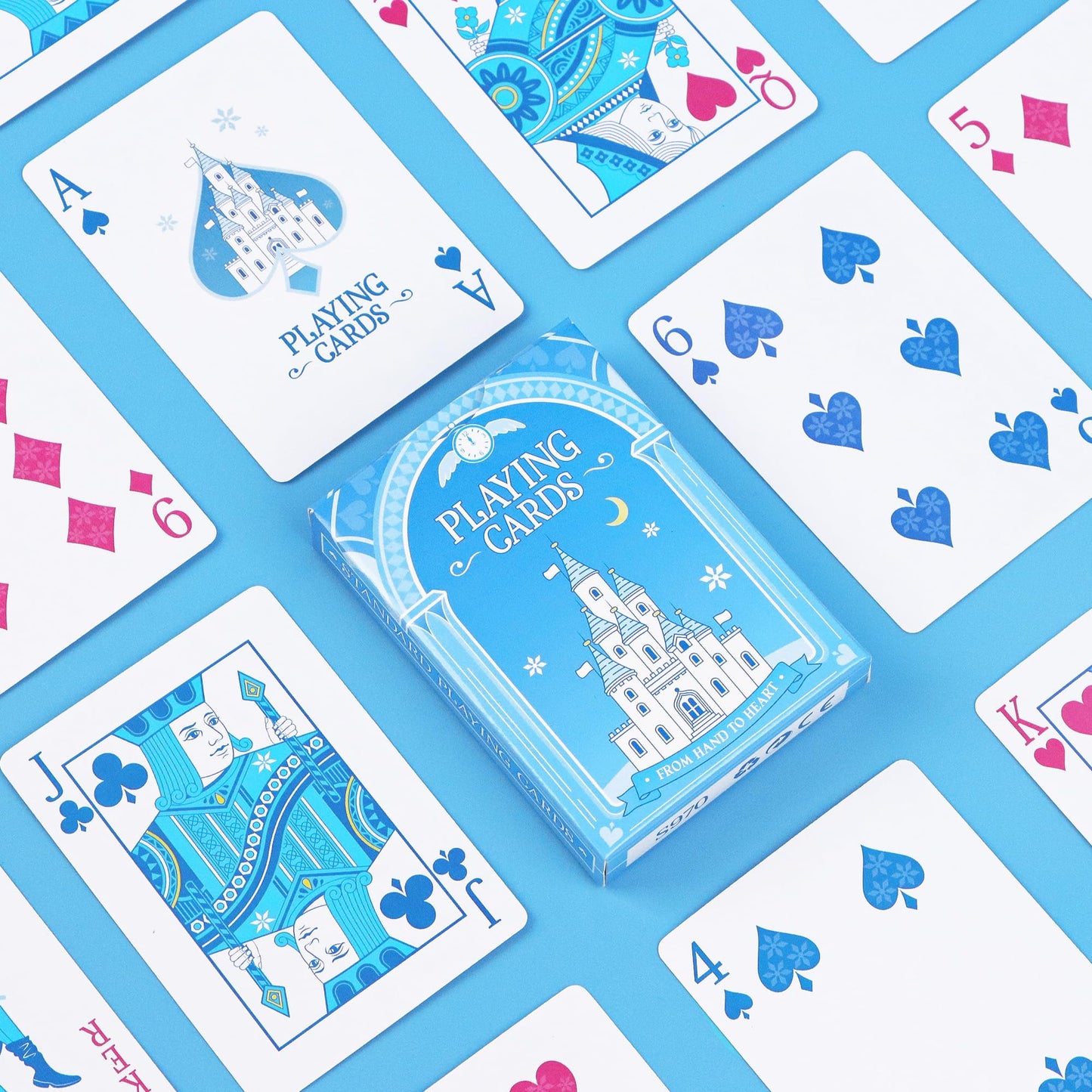 Playing Cards, Castle Themed Playing Cards, Deck of Cards, Standard Poker Cards Set for Family Game Night,Table Card Games,Magic,Blackjack,Themed