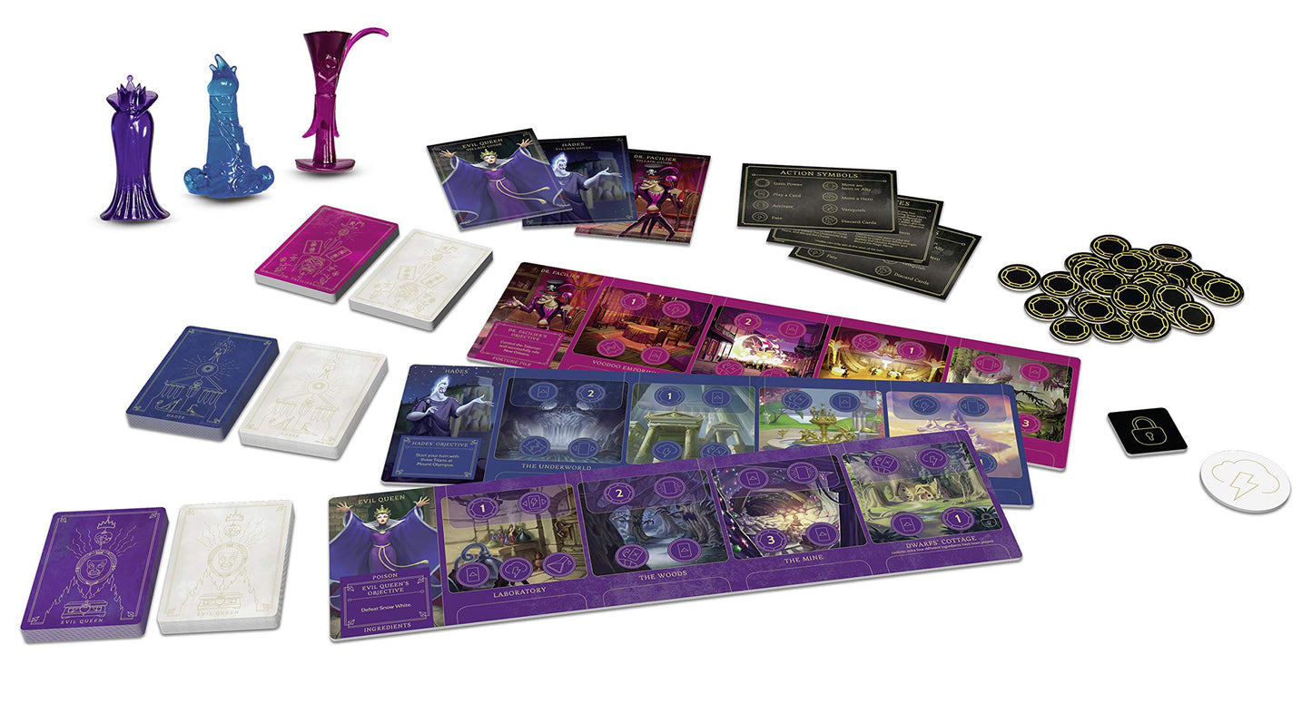 Ravensburger Disney Villainous Wicked to The Core - Strategy Board Game for Kids & Adults Age 10 Years Up - Can Be Played as a Stand-Alone or