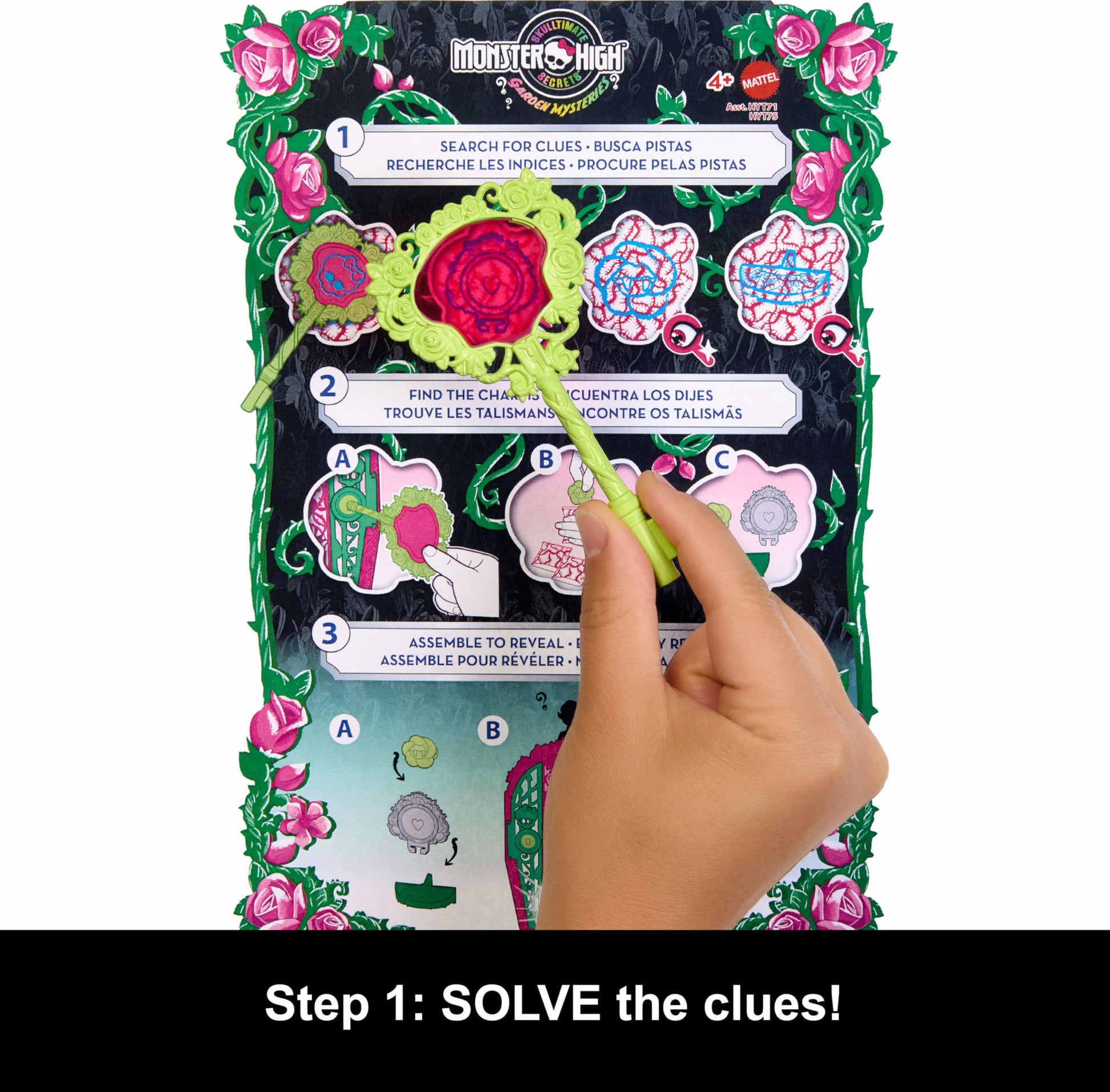 Monster High Skulltimate Secrets Doll & Accessories Set, Garden Mysteries Venus McFlytrap with Reveal Closet & 19+ Tea Party Surprises Like Clothes