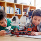 LEGO Creator 3 in 1 Pirate Ship Building Set, Kids can Rebuild The Pirate Ship into an Inn or Skull Island, Features 4 Minifigures and Shark Toy