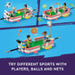 LEGO Friends Sports Center 41744 Building Toy Set, Fun for Boys and Girls Ages 8 and up, Includes Football, Basketball and Tennis Games, A Fun Gift