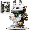 Panda Astronaut Building Blocks Set, Space Astronaut Figure Building Toy, Animals Space Theme STEM Model Kit for Kids, Birthday for Boys Girls Adults