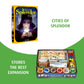TowerRex Organizer for Splendor Board Game and Cities of Splendor Expansion, Storage Insert, Accessories Upgrade