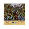 SUNSOUT INC - King of the Forest - 1000 pc Jigsaw Puzzle by Artist: Eva Nikolskaya - Finished Size 20" x 27" - MPN# 70804