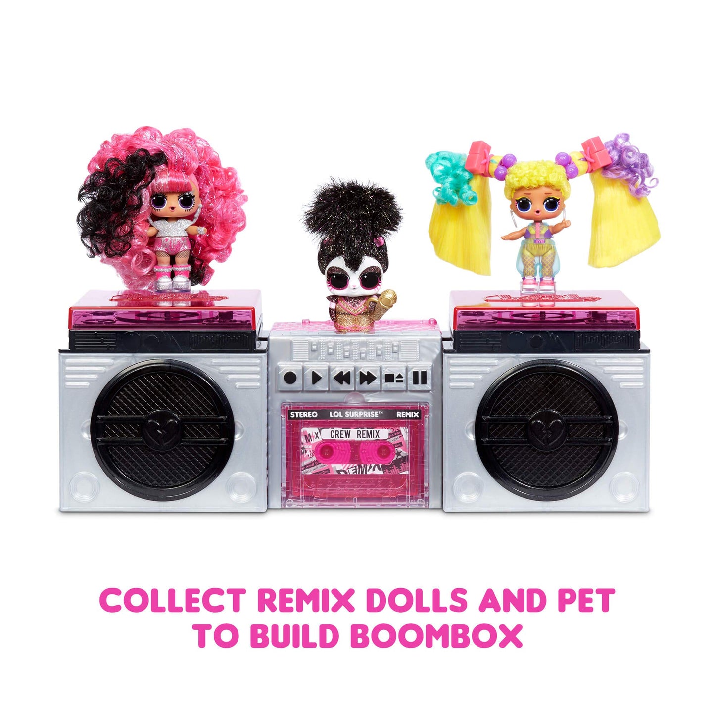 L.O.L. Surprise! Remix Hair Flip Dolls - 15 Surprises with Hair Reveal & Music