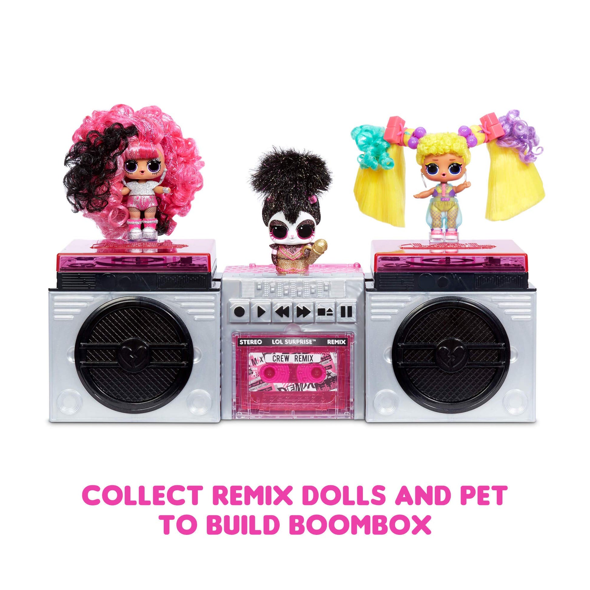 L.O.L. Surprise! Remix Hair Flip Dolls - 15 Surprises with Hair Reveal & Music