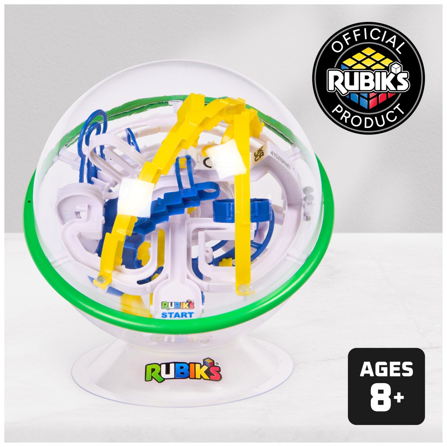 Rubik's Cube Tracks 70, 3D Gravity Maze Puzzle Game with 70 Obstacles, Mind Challenging Relaxing Toy for Kids Ages 8 and Up