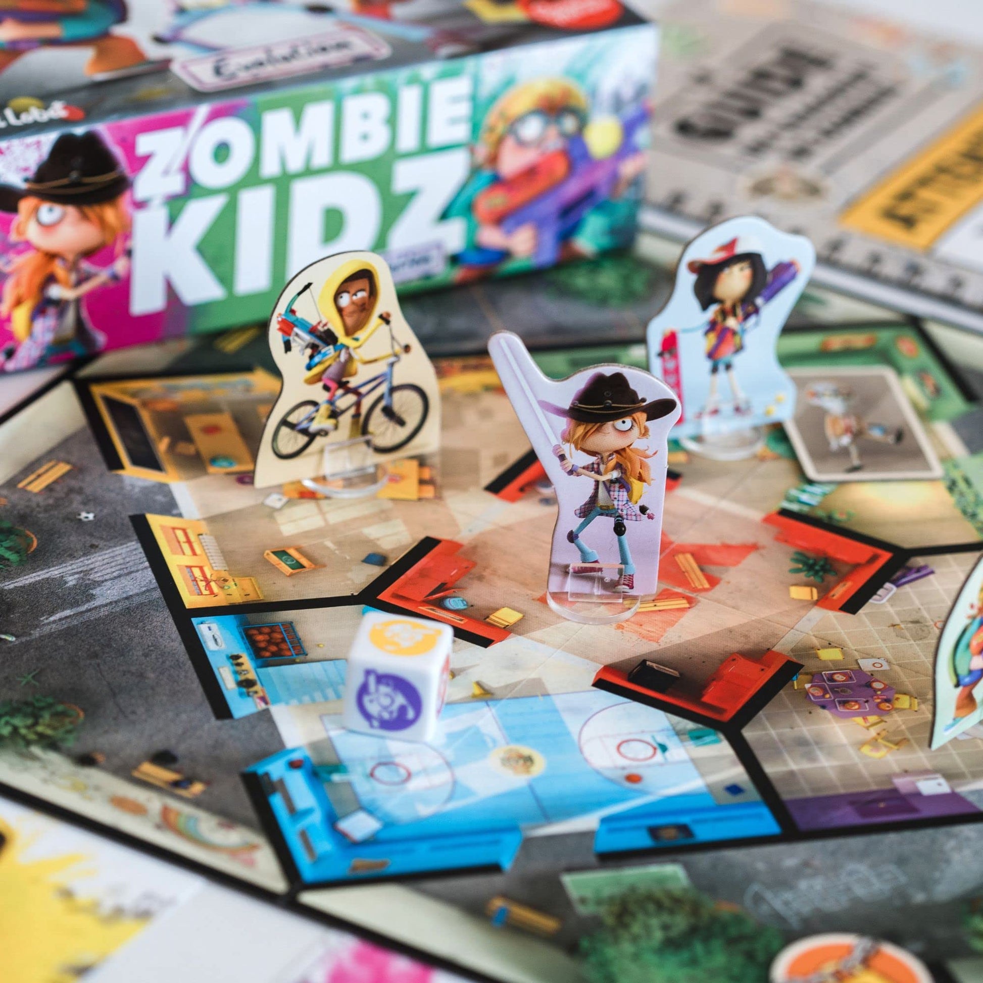 Zombie Kidz Evolution #1 Kids Game on BoardGameGeek Work Together to Fight Zombies Cooperative Game for Kids and Families That Grows Everytime You
