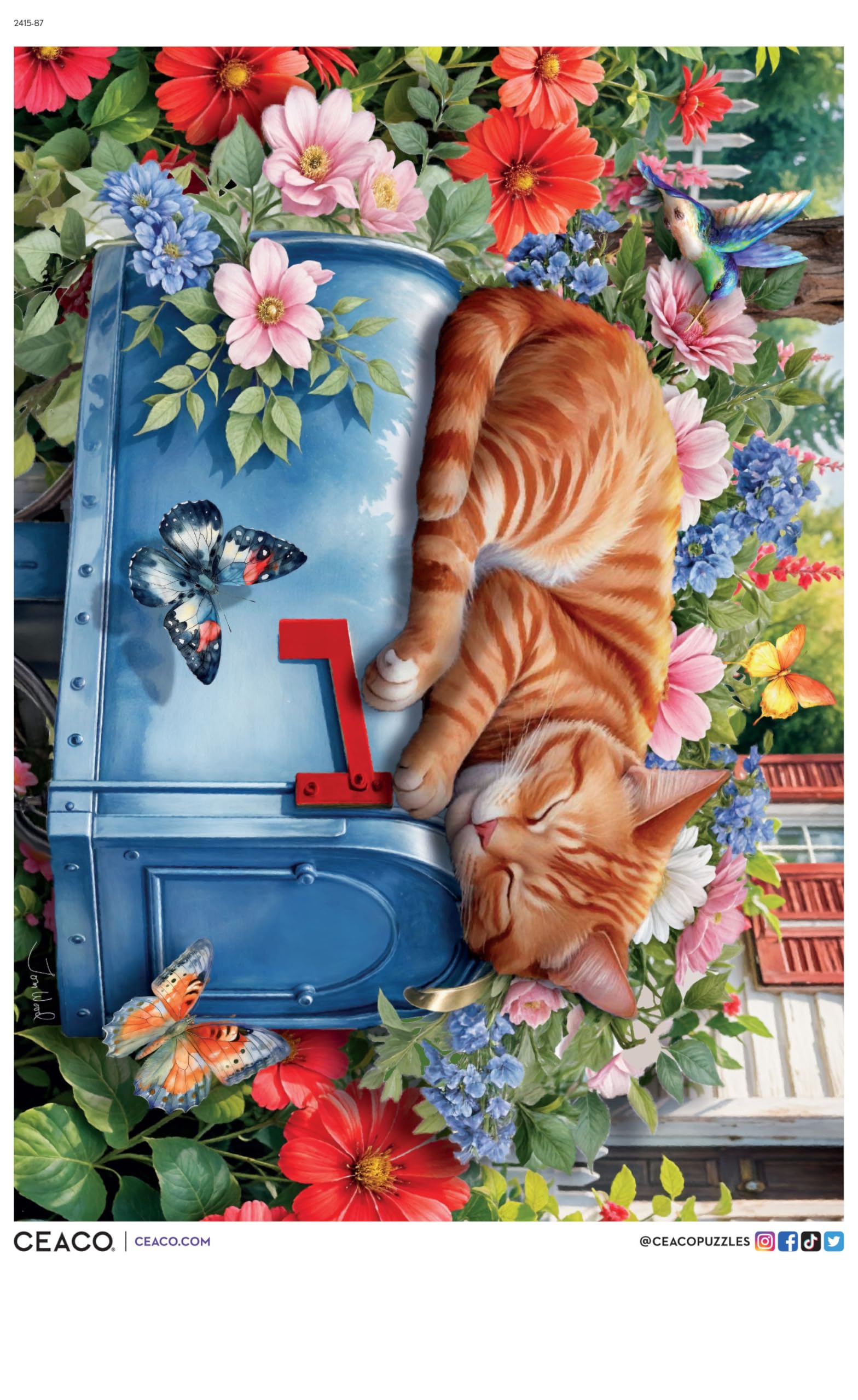 Ceaco - Cat Nap - 500 Piece Jigsaw Puzzle for Adults